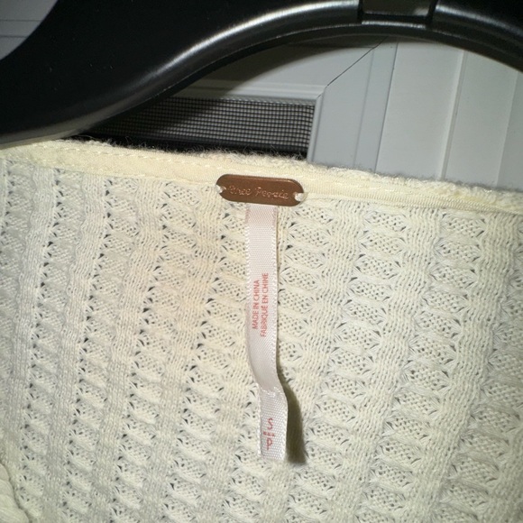 NWOT Dylan knit set free people in ivory size small - Picture 5 of 8